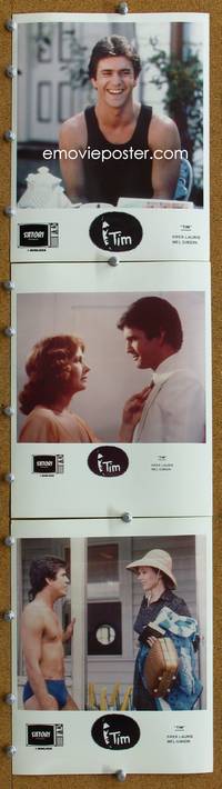 y527 TIM 3 color 8x10 movie stills '79 super young Mel Gibson!