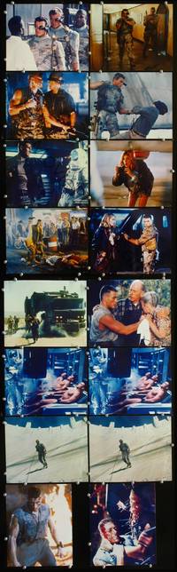 y051 UNIVERSAL SOLDIER 16 color 8x10 movie stills '92 Van Damme