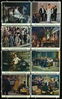y010 MY FAIR LADY 8 English Front of House movie lobby cards '64 Audrey Hepburn