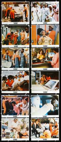 y057 CAR WASH 12 color 8x10 movie stills '76 George Carlin, Pryor