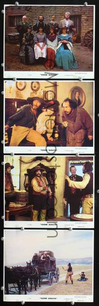 y453 GOIN' SOUTH 4 color 8x10 movie stills '78 Nicholson, Belushi
