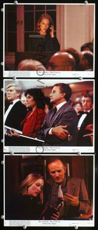 y526 STILL OF THE NIGHT 3 color 8x10 movie stills '82 Meryl Streep