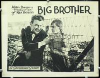 z030 BIG BROTHER title movie lobby card '23 Tom Moore with boy, from Rex Beach novel!