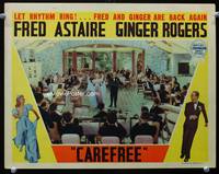 z385 CAREFREE movie lobby card '38 Fred Astaire & Ginger Rogers!