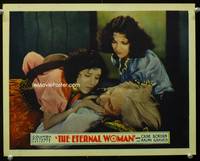 z416 ETERNAL WOMAN movie lobby card '29 close up of Olive Borden & Ruth Clifford!