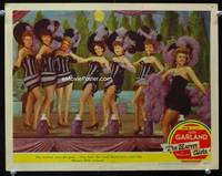 z453 HARVEY GIRLS movie lobby card #6 '45 Angela Lansbury & six sexy can-can girls!