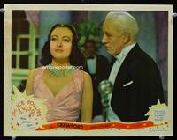 z485 ICE FOLLIES OF 1939 movie lobby card '39 Joan Crawford & Lewis Stone 2-shot!