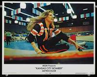 z496 KANSAS CITY BOMBER movie lobby card #5 '72 close up sexy Raquel Welch in roller derby!
