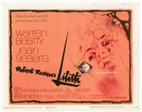 z179 LILITH title movie lobby card '64 Warren Beatty, Jean Seberg, Peter Fonda
