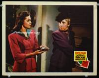 z546 MICHAEL SHAYNE PRIVATE DETECTIVE lobby card '40 Marjorie Weaver & Elizabeth Patterson 2-shot!