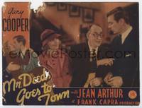 z565 MR. DEEDS GOES TO TOWN LC '36 Gary Cooper, Jean Arthur, Frank Capra