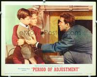 z619 PERIOD OF ADJUSTMENT lobby card #2 '62 Franciosa accuses Nettleton of making their son a sissy!