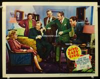 z012 SING BABY SING signed movie lobby card '36 by Alice Faye, who is with five other cast members!