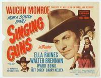 z267 SINGING GUNS title movie lobby card '50 Vaughn Monroe, Ella Raines