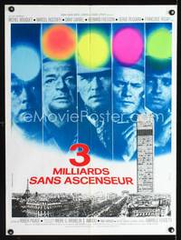 a320 3000 MILLION WITHOUT AN ELEVATOR French 23x32 movie poster '72