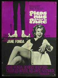 a339 BAREFOOT IN THE PARK French 23x32 movie poster '67 Jane Fonda