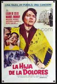 b038 ALMA ARAGONESA Spanish/U.S. one-sheet movie poster '61 Spanish folklore!