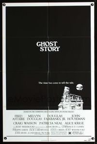 b267 GHOST STORY one-sheet movie poster '81 Fred Astaire, Melvyn Douglas