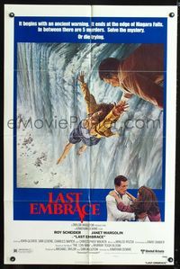 b364 LAST EMBRACE style B one-sheet movie poster '79 Roy Scheider, Janet Margolin, Jonathan Demme