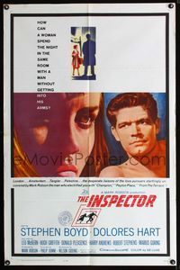 b373 LISA one-sheet movie poster '62 Stephen Boyd, Dolores Hart, English!