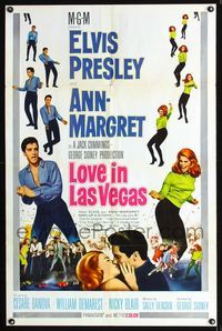 b675 VIVA LAS VEGAS int'l 1sh '64 Elvis Presley & sexy Ann-Margret, Love in Las Vegas!