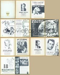 c004 RKO RADIO PICTURES 1939/40 campaign book Hunchback, Donald Duck, Laurel & Hardy, and more!
