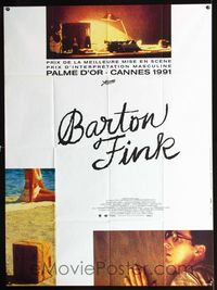 c334 BARTON FINK French one-panel movie poster '91 Coen Brothers, John Turturro, different!