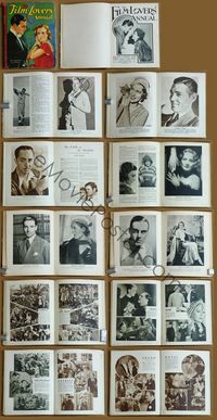 c010 FILM-LOVERS' ANNUAL English hardcover book '32 hundreds of great images of top stars!