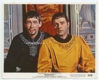 d032 BECKET color 8x10 movie still '64 great close up of Richard Burton & Peter O'Toole!