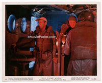 d061 CAINE MUTINY color 8x10 movie still #10 '54 Humphrey Bogart on ship looking worried!
