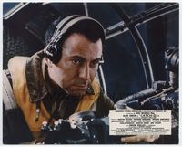 d079 CATCH 22 English FOH lobby card '70 great close up of Alan Arkin in airplane cockpit!