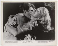 1b014 ALL FALL DOWN 8x10 movie still '62 Warren Beatty & Eva Marie Saint in steamy close up!