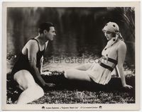 1b082 FIGURES DON'T LIE 8x10 '27 great 2-shot of sexy Esther Ralston giving Richard Arlen the eye!