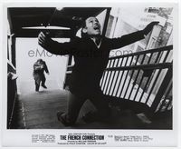 1b089 FRENCH CONNECTION 8.25x10 movie still '71 Gene Hackman at climax of dramatic chase!