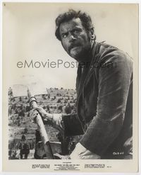 1b109 GOOD, THE BAD & THE UGLY 8x10 movie still '68 great close up of Eli Wallach with shovel!