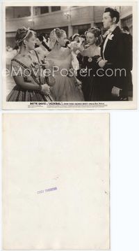 1b152 JEZEBEL 8x10.25 movie still '38 glamorous Bette Davis & stiff Henry Fonda at fancy ball!