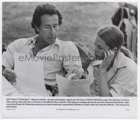 1b208 NIGHT MOVES candid 8x9.5 '75 Melanie Griffith on the set taking direction from Arthur Penn!