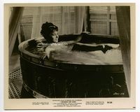 1b275 SOLOMON & SHEBA 8x10 movie still '59 sexiest naked Gina Lollobrigida partly in bath tub!