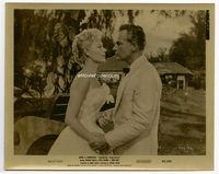 1b279 SOUTH PACIFIC 8x10.25 movie still '59 Rossano Brazzi & Mitzi Gaynor romantic close up!