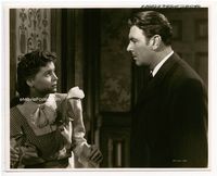 1b283 SPIRAL STAIRCASE key book movie still '46 great 2-shot of Dorothy McGuire & George Brent!