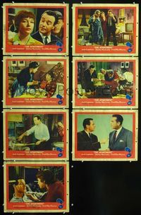 1d012 APARTMENT 7 movie lobby cards '60 Billy Wilder, Jack Lemmon, Shirley MacLaine
