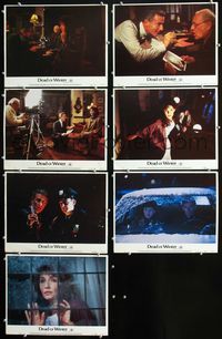1d034 DEAD OF WINTER 7 movie lobby cards '87 Arthur Penn, Mary Steenburgen, Roddy McDowall