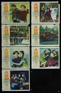 1d050 FEUDIN' FOOLS 7 movie lobby cards '52 Leo Gorcey & The Bowery Boys as hillbillies!