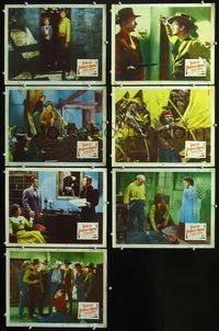 1d062 FURY AT FURNACE CREEK 7 movie lobby cards '48 Victor Mature & Coleen Gray western!