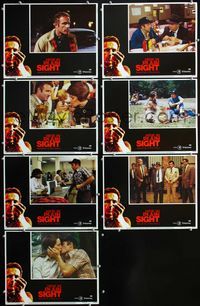1d080 HIDE IN PLAIN SIGHT 7 movie lobby cards '80 star & director James Caan, Jill Eikenberry