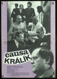 1e166 PAYMENT IN KIND Czech poster '79 Jaromil Jires, Marie Brozova, Martin Ruzek, Causa kralik!