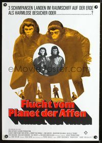 1e231 ESCAPE FROM THE PLANET OF THE APES German '71 meet Baby Milo who has Washington terrified!