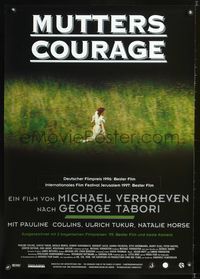 1e256 MUTTERS COURAGE German movie poster '96 George Tabori