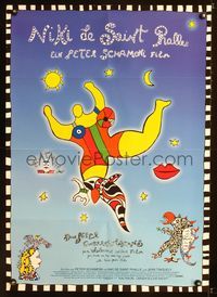 1e261 NIKI DE SAINT PHALLE German movie poster '96 cool artwork, artist documentary!