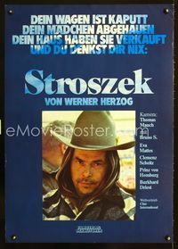 1e278 STROSZEK: A BALLAD German movie poster '77 Werner Herzog, Bruno Schleinstein